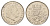 Нидерланды 2 1/2 гульдена 1971 Юлиана (1948-1980) KM 191 никель 4683-911