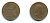 Великобритания 1 пенни 1996 Елизавета II (1952-2022) KM 935a, Spink 4391 (B4) сталь плакированная медью 540-225