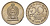 Шри-Ланка 50 центов 1972 KM 135.1 медно-никель UNC 4679-511