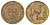 Перу 1/2 соль 1974 альпака KM 260 латунь 4167-854