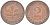 ФРГ 2 ПФЕННИГА 1973 F KM 106а, J. 381а сталь плакированная сталь плакированная медьюю 4181-769