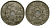 Бельгия 25 сантимов 1927 Belgie KM 69 медно-никель 4131-346