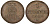 Ганновер 1 пфенниг 1839 S, Эрнст Август (1837-1851) KM 173.3, AKS 128, J. 54 медь 75-1541