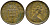 Великобритания 1 пенни 1971 Елизавета II (1952-2022) KM 915, Spink 4237 (B1) бронза 4393-252