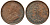 ЦЕЙЛОН 1 ЦЕНТ 1870 ВИКТОРИЯ KM 92 медь 4556-346