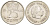 Нидерланды 25 центов 1966 Юлиана (1949-1980) KM 183 никель 3955-154