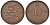 Финляндия 10 пенни 1938 KM 24 медь 51-3021