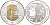Франция 5 евро 2004 сеятель, золотая вставка, тираж 3000 экз.  биметалл  PROOF  00-807-52
