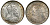 Гонконг 10 центов 1902 Эдуард VII (1901-1910) KM 13 серебро UNC 91-745