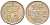 Норвегия 10 эре 1960 пчела, Улаф V (1958-1991) KM 411 медно-никель aUNC 187-756