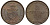 Саксония 2 пфеннига 1864 В, Иоганн (1854-1873) KM 1217, Jaeger 121, AKS 155 медь UNC 44-1222