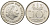 НИДЕРЛАНДЫ 10 ЦЕНТОВ 1974 ЮЛИАНА KM 182 никель 112-348