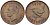 Великобритания 1 фартинг 1950 Георг VI (1936-1952) KM 867, Spink 4119 бронза UNC 100-244