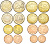 Эстония евронабор из 8 монет 2011 1, 2, 5, 10, 20, 50 евроцентов, 1 и 2 евро UNC N6-50
