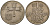 Израиль 1 лира 1974 JE5734, без звезды Давида KM 47.1 медно-никель 4599-413