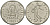 Франция 2 франка 1983 сеятель KM 942.1 никель 4120-425