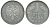 ФРГ 1 МАРКА 1975 J KM 110, J. 385 медно-никель aUNC 72-846