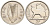 Ирландия 3 пенса 1968 заяц KM 12а медно-никель аUNC 4580-934