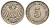 Германия 5 пфеннигов 1913 D, KM 11, J. 12 медно-никель 220-669