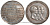Россия медаль 1813 Союз трех монархов ( в память Рейхенбахских конвенций), 46,5 мм, 26,1 гр Дьяков 365.1 R2 серебро 00-810-26