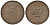 Норвегия 2 эре 1935 Хокон VII (1905-1957) KM 371 бронза 71-1142
