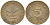 ФРГ 5 ПФЕННИГОВ 1950 D KM 107, J. 382 сталь плакированная латунью 214-512