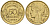 Франция 50 сантимов 1938 KM 894.1, Le Franc 192.15 алюминиевая бронза 4596-813