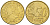 Люксембург 50 евроцентов 2011 KM 80 нордик UNC 4148-751
