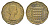 Великобритания 3 пенса 1958 Елизавета II (1952-2022) KM 900, Spink 4153 никель латунь 4571-741