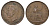 Великобритания 1 пенни 1939 Георг VI (1936-1952) KM 845, Spink 4114 бронза 221-541