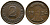ГЕРМАНИЯ 2 РЕНТЕНПФЕННИГА 1924 F KM 31, J.307 бронза 86-1427