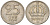 Швеция 25 эре 1944 G, Густав V (1907-1950) KM 816 серебро 4147-955