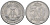ГДР 50 пфеннигов 1958 А алюминий 4635-827