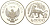 Индонезия 2000 рупий 1974 Яванский тигр, тираж 18000 экз. KM 39a серебро PROOF 1074-2-64