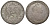 Россия 1 рубль 1736 Анна Иоановна (1730-1740), без лент на левом плече, кулон из трех жемчужин Биткин 129 серебро 10-009-29