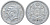 Монако 2 франка 1943 Луи II (1922-1949) KM 121 алюминий 51-2056