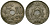 Бельгия 10 сантимов 1921 Belgie KM 86 медно-никель 4172-621