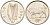 Ирландия 5 пенсов 1996 бык KM 28 медно-никель UNC 4580-937
