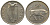 ИРЛАНДИЯ 5 ПЕНСОВ 1980 БЫК KM 22 медно-никель 51-514
