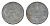 Дания 1 эре 1971 C; S, Фредерик IX (1947-1972) KM 839 цинк 4651-454