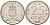 Нидерландские Антилы 25 центов 1970 Юлиана (1948-1980) KM 11 никель 4585-1014