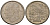 Норвегия 25 эре 1966 Улаф V (1958-1991), синица KM 407 медно-никель 4154-813