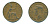 Великобритания 1 пенни 1948 Георг VI (1936-1952) KM 845, Spink 4114 бронза 4383-724