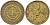 Югославия 20 динаров 1955 KM 34 алюминиевая бронза 4155-1123