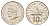 Новая Каледония 10 франков 2003 KM 11 никель UNC 213-232