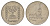 Израиль 1/2 лиры 1974 JE 5734 KM 36 медно-никель 4624-1123
