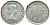 Австралия 3 пенса 1957 m, Елизавета II (1952-2022) KM 57 серебро 71-542