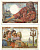 Франция 20 франков 1943 15 апреля 1943, signatures: Rousseau & Favre-Gilly, рыбаК Pick 100а бумага XF 6293-19-2-2