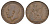 Великобритания 1 пенни 1921 Георг V (1910-1936) KM 810, Spink 4051 бронза 114-536