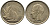 БЕЛЬГИЯ 20 ФРАНКОВ 1982 BELGIE KM 160 никель бронза 63-516